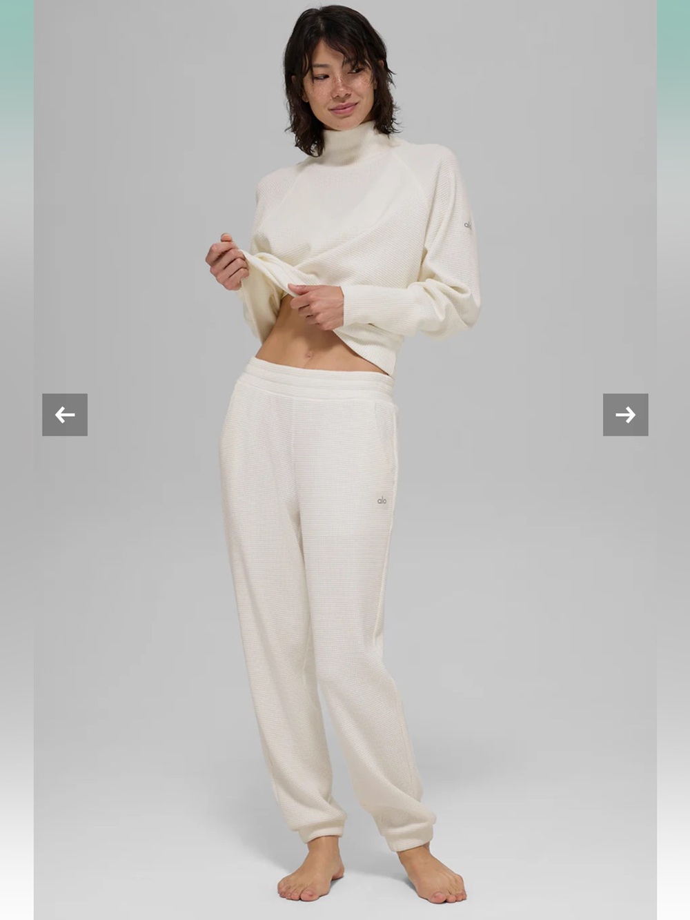 ALO YOGA Waffle Weekend Escape Jogger
